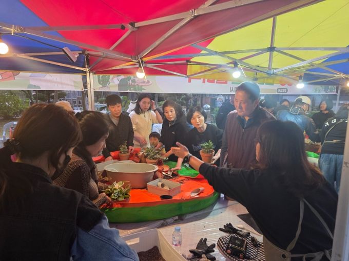 통영시, 찾아가는 반려식물 원예 체험