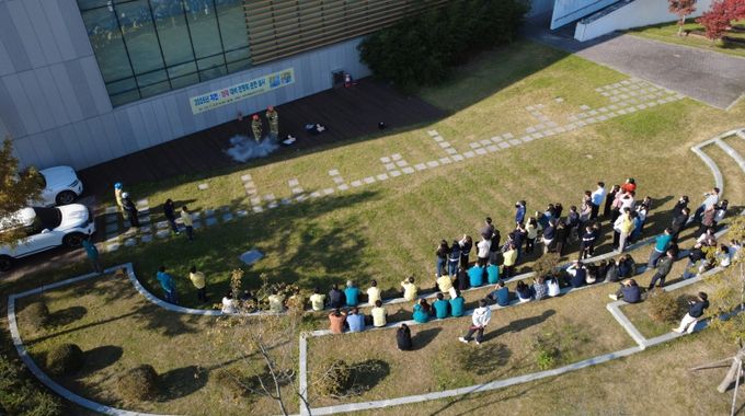 합동소방훈련민방위훈련