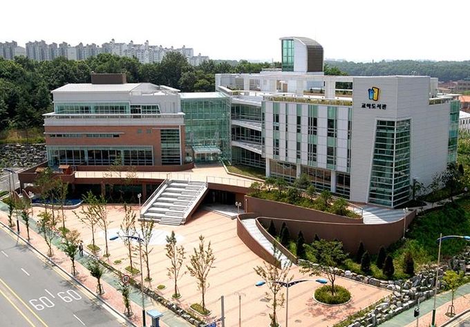 교하도서관 전경