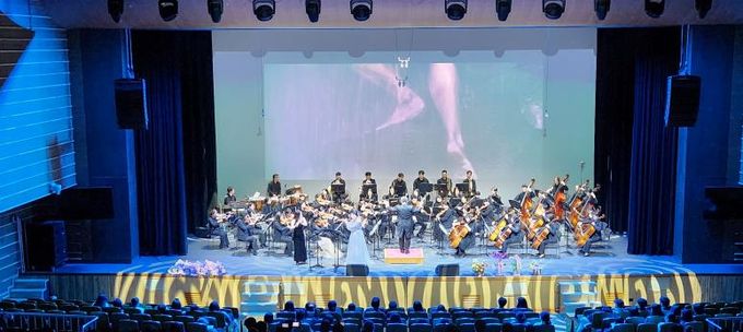 지난해 금산필하모닉오케스트라 정기연주회 공연 모습