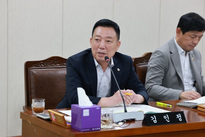 김인정 전남도의원, 소화전 관리