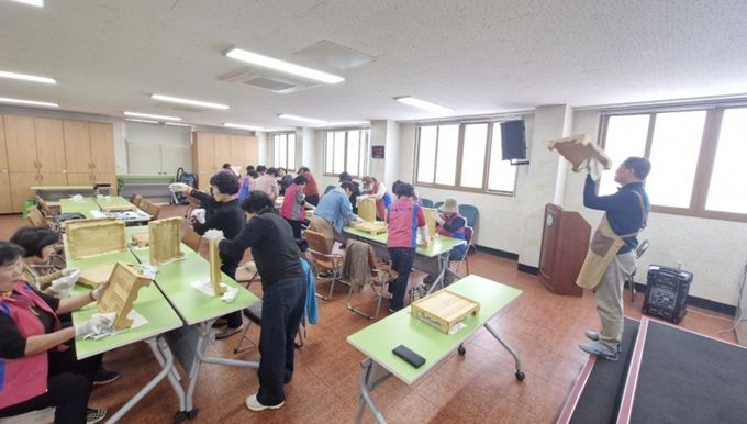 예천목재문화체험장, ‘찾아가는 목공체험 교실’운영