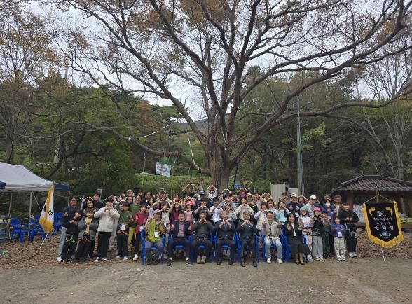 고창군, 가족단위 트리클라이밍 명소로 자리잡아