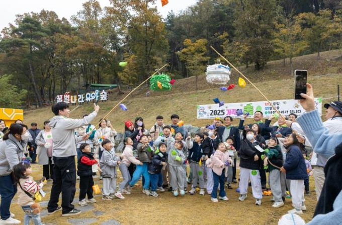 칠곡군, 유아숲체험원에서 가족의 숲 행사 개최