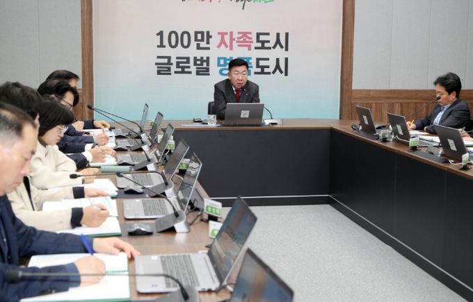 동절기 종합대책 추진 앞두고 전 분야 사전점검 및 신속한 조치 주문