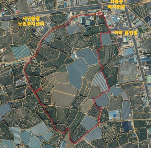 2025년 지적재조사지구(서홍동5지구)