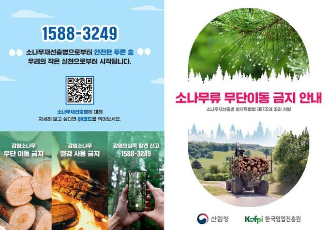 통영시, 가을철 소나무류 이동 특별단속 실시