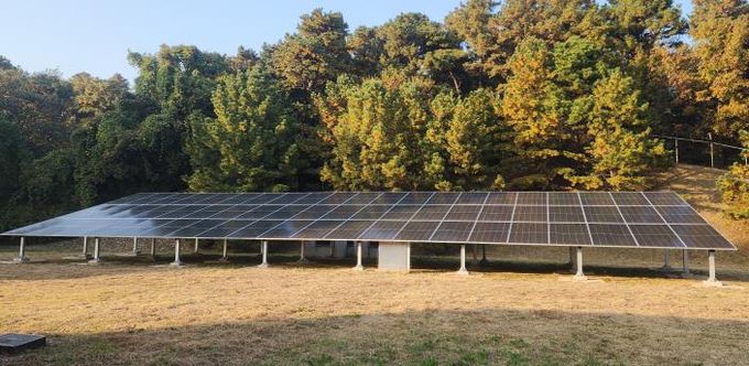 청주시, 수도시설 내 태양광 발전시설 설치로 에너지 자립 강화