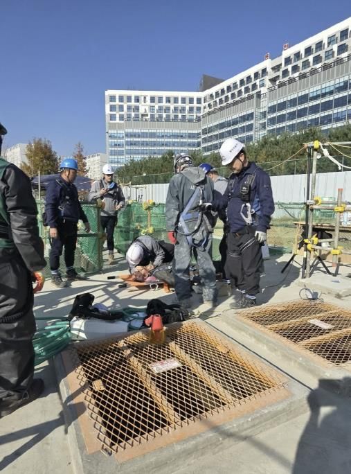 밀폐공간 재해 대비 ‘실전 대응훈련’
