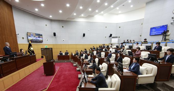 대전 서구의회, 제293회 제2차 정례회 제1차 본회의 개회