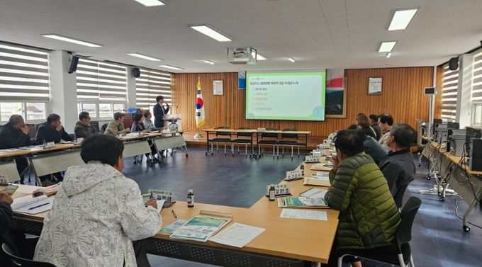 거제시, 일운면서 이·통장 맞춤형 탄소중립 교육