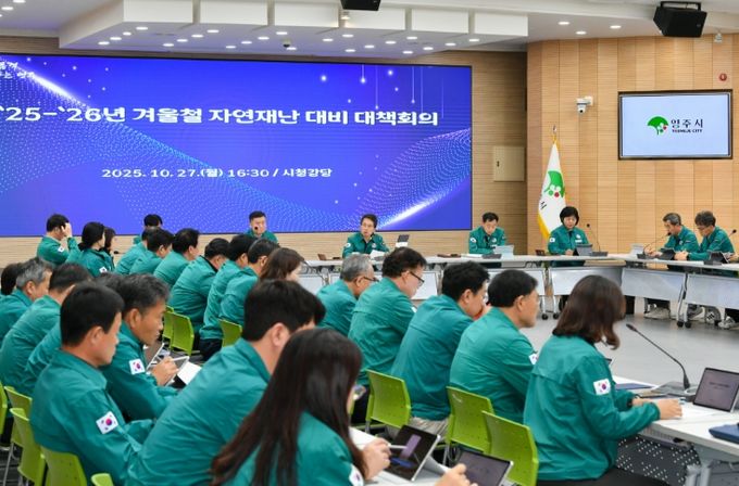 11월 15일부터 내년 3월 15일까지 4개월간 재난대응체계 운영