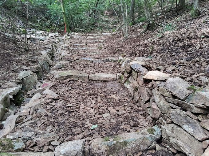 개삼터공원~물굴 등산로