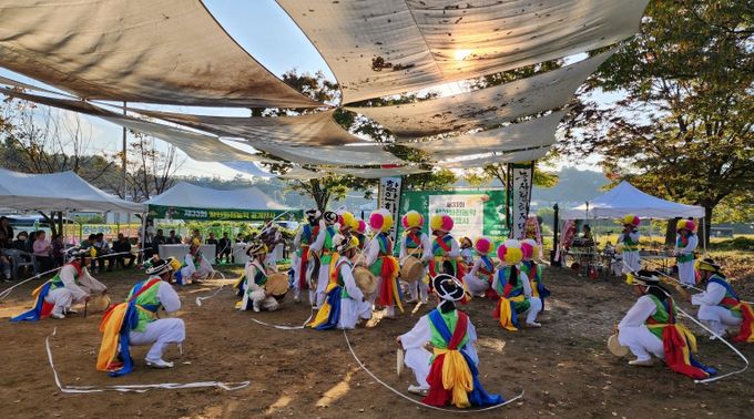 화천농악 공연장면