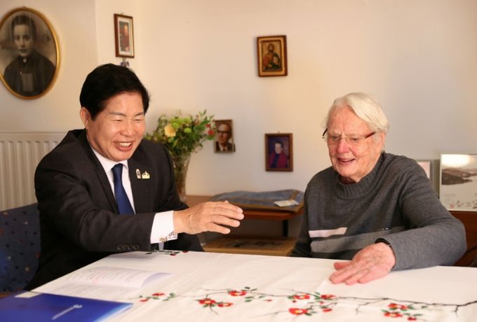소록도에 평생 헌신한 ‘마리안느’ 오스트리아 현지 위문