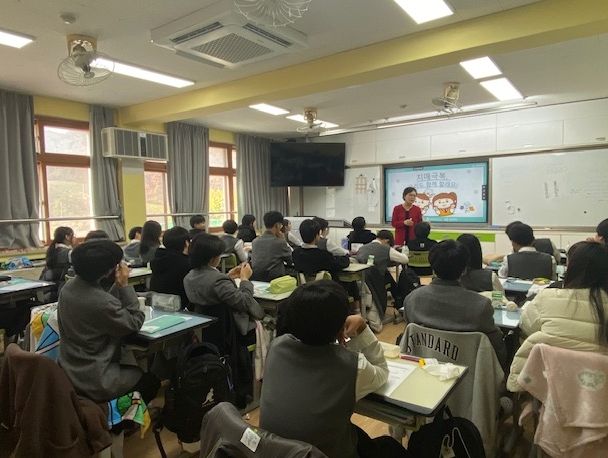 승영중 학생 대상 ‘뇌건강·치매 인식 개선 교육’