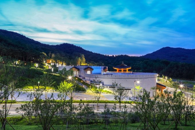 경주시 화랑마을 전경