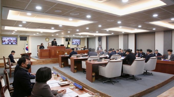제380회 장수군의회 제2차 정례회 개회