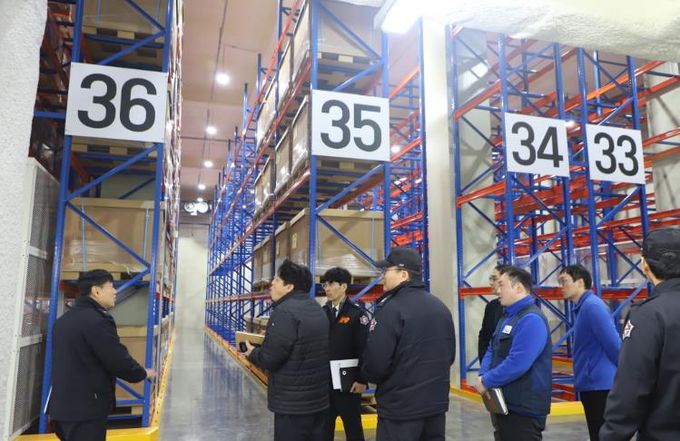 계양소방서, 겨울철 물류창고 화재안전관리 위한 간담회·안점점검