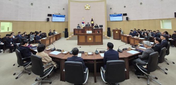 『기장군의회, 30일간 일정으로 제292회 정례회 개회』