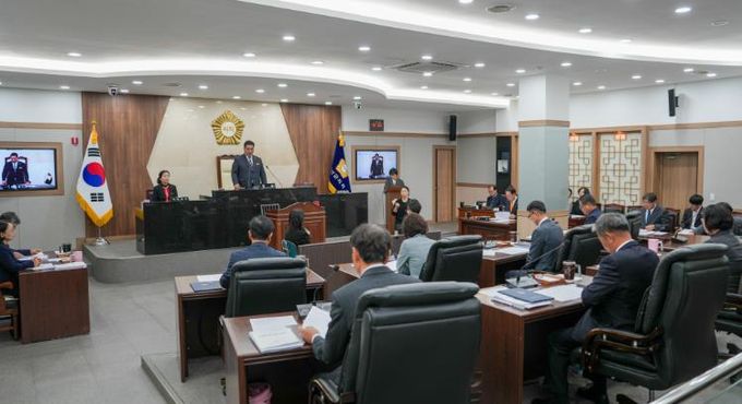 괴산군의회, 제346회 제2차 정례회 개회