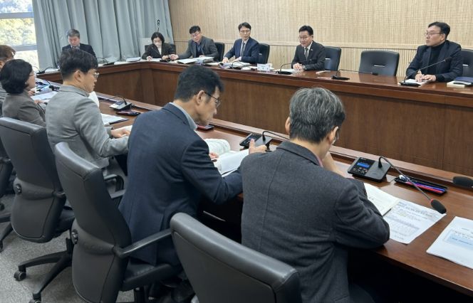 국고 건의사업 국회 심의 추진상황 보고회