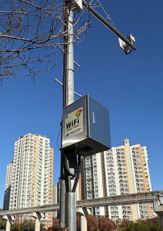 팔거천변 공공 와이파이 서비스 추가 개통