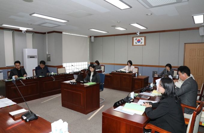 24일 복지건설위원회 행정사무감사