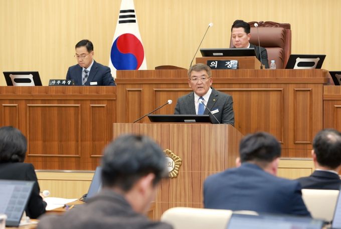 김학동 예천군수, 시정연설서 2026년 군정 운영방향 제시