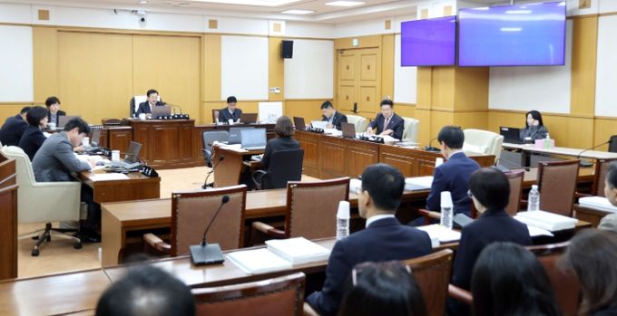 대전시의회 산업건설위원회 2026년도 예산안 심사