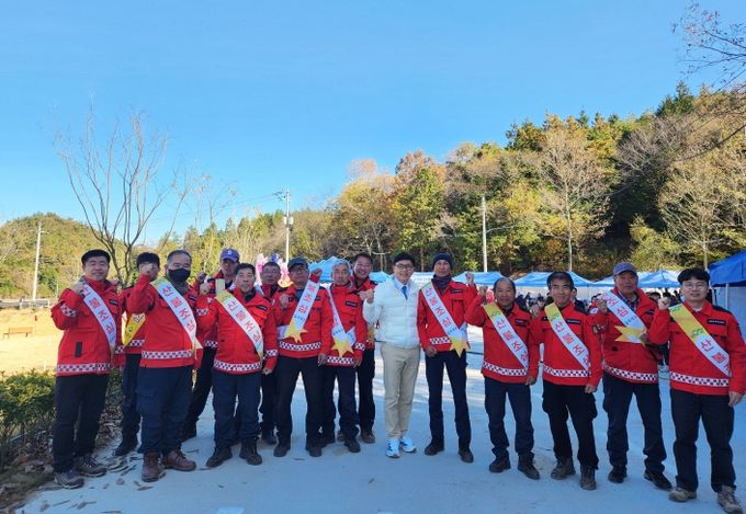 보성군, 내년 5월까지 8개월간 산불 재난 총력 대응_군민 참여가 많은 장소에서 산불예방 캠페인을 진행했다(보성파크골프장)