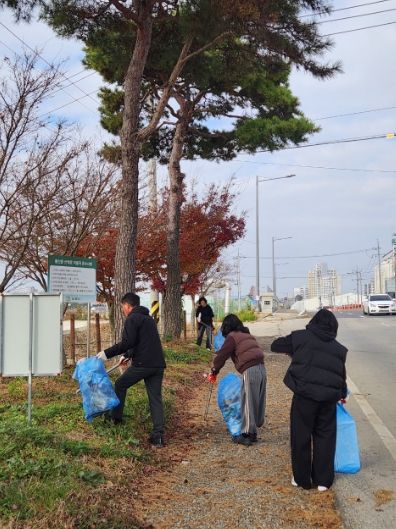 김제시, 겨울 대비 환경정화활동 실시