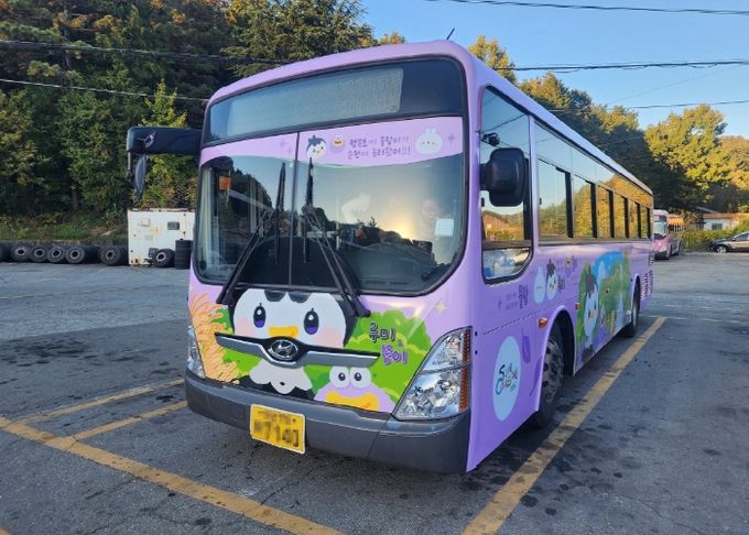 순천 도심 달리는 ‘루미뚱이×몰랑이’ 캐릭터 버스 운행