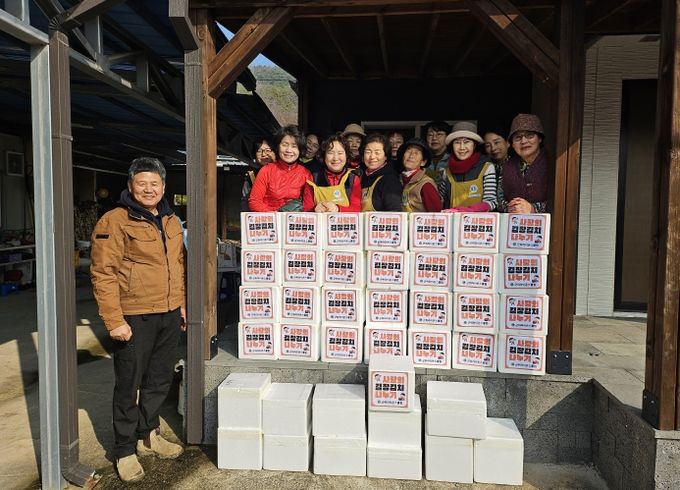 라이온스 클럽 김장김치 후원