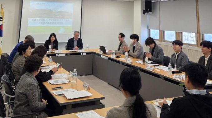 전남동물위생시험소-전남대수의과대 연구과제 선정협의회 사진