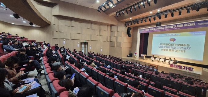 인천광역시교육청 결대로자람학교 종단연구 결과