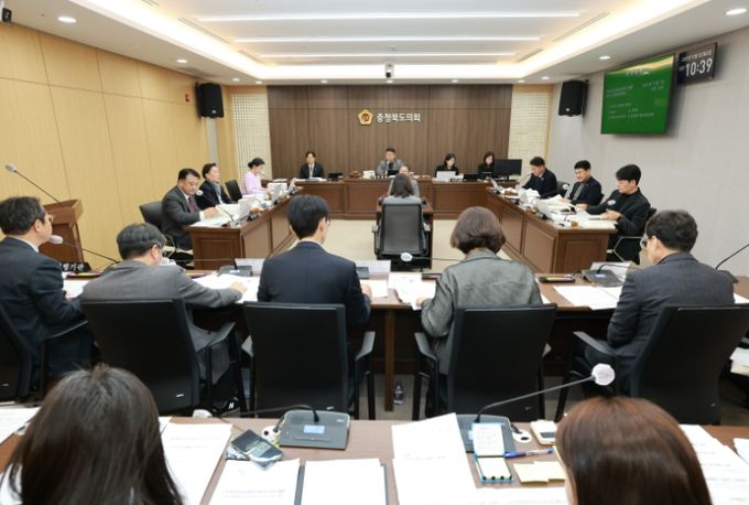 충북도의회 행정문화위원회