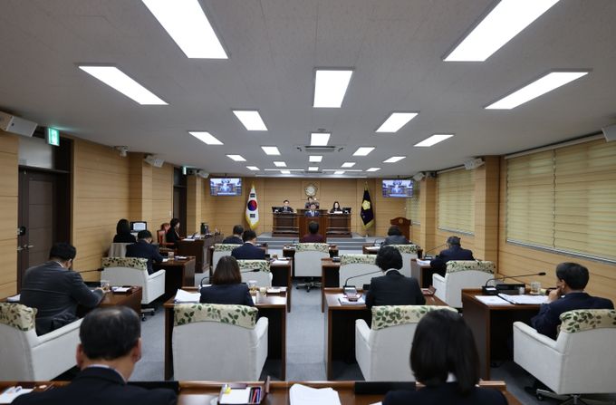 부여군의회, 제297회 정례회 제2차 본회의 개의