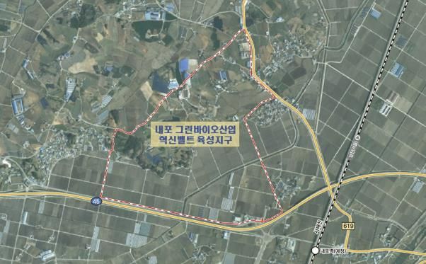그린바이오산업 육성지구 지정 현황