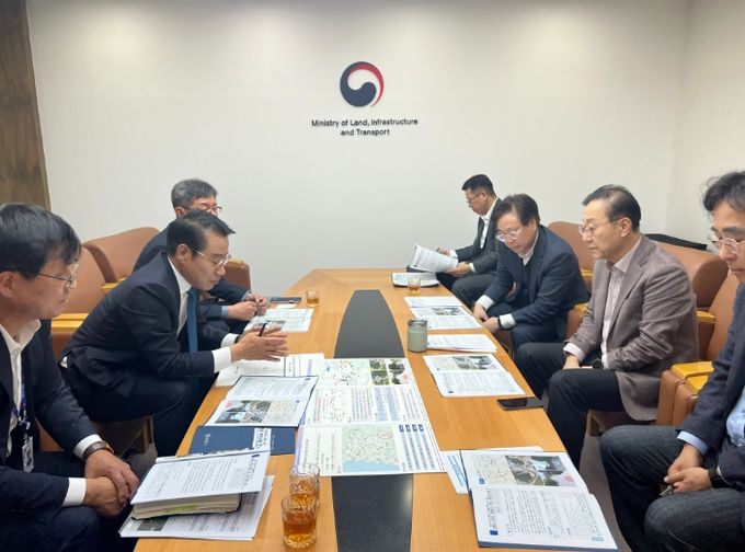 국토교통부 장관 면담 지역 핵심 SOC 현안 건의