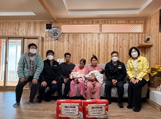 고창군 아산면 용장마을, 쌍둥이출산