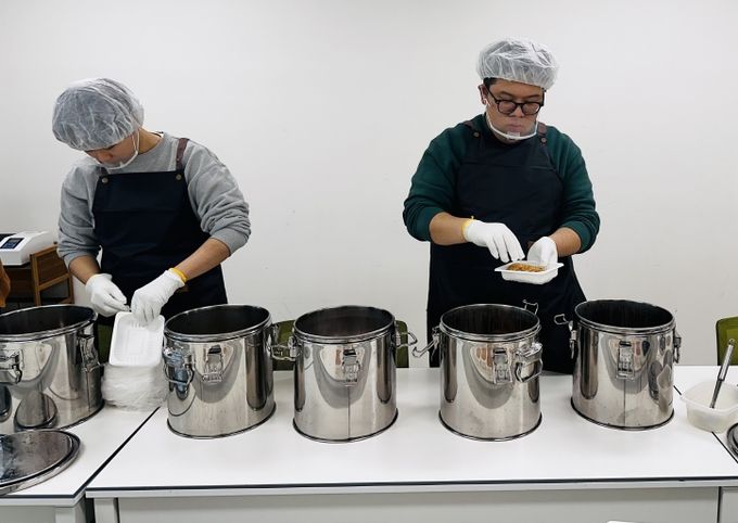 남동구, 예비식 활용 반찬 기부 정기 운영 시작…취약계층 20가구 지원