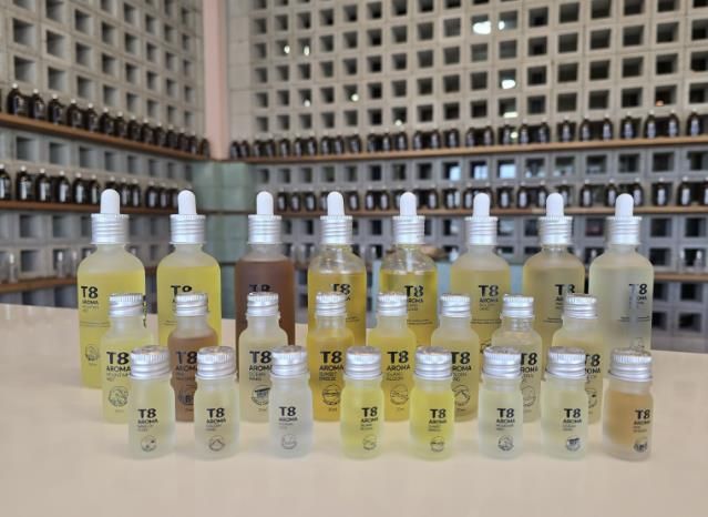T8 아로마오일 모습.