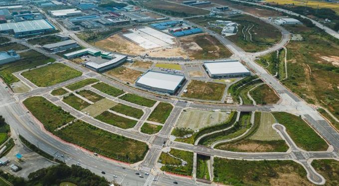 테크노 2산단 코웰패션 본계약 체결_지원시설용지