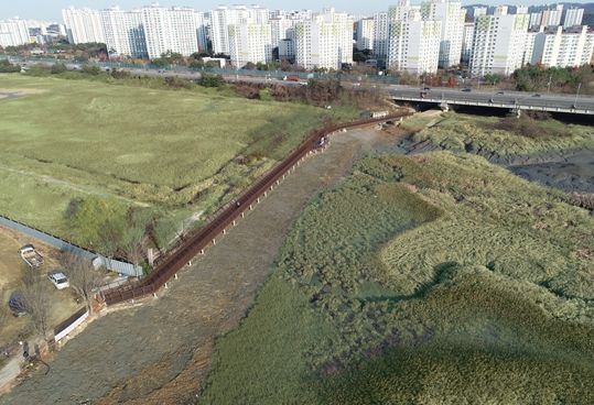 서창2지구-소래습지생태공원 잇는 우회통행로 시민에 개방