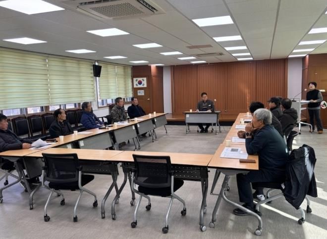 임실군 덕치면, 겨울철 제설 안전 작업 사전점검 회의 개최