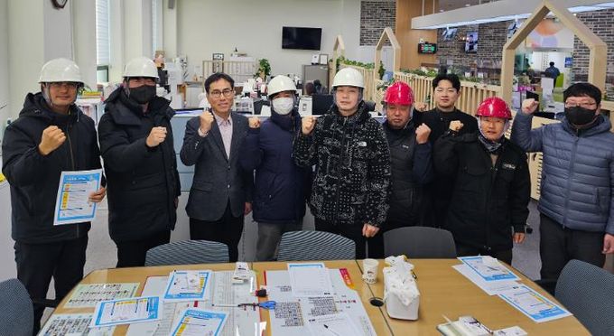 서산시, 가로보안등 보수원 동절기 안전 관리 강화 추진