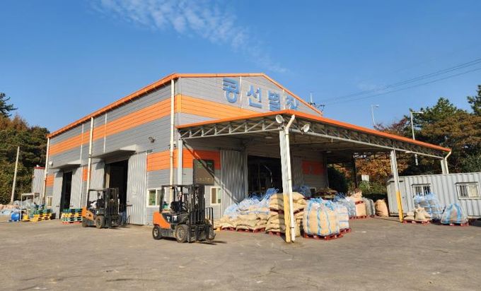 전략작물산업화 - 나주지역 콩 선별장