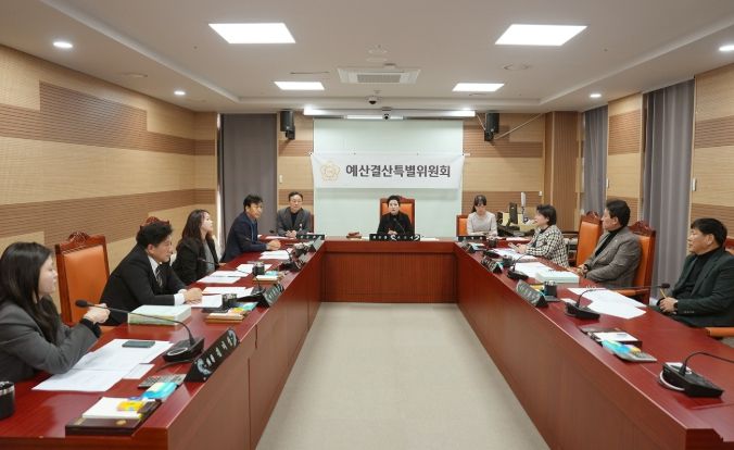 아산시의회, 12월 8일부터 ‘2026년도 예산안 심사’