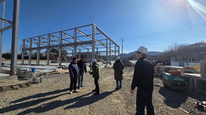 칠곡군, 동절기 화재 대비 건축공사장 안전 점검 실시